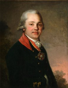 Portrét Alexandra Dmitrijeviče Arsenyeva, 1796-1797 od Vladimir Lukich Borovikovsky