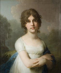 Portrét hraběnky Jekatěriny Gavriilovna Gagarina 1783-1861, 1801 od Vladimir Lukich Borovikovsky