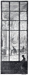 Ilustrace pro The Round Dance of Seasons od K. Balmonta, 1907 od Vladimir Petrovich Drittenpreis