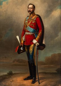 Portrét císaře Alexandra II. 1818-1881, druhá polovina 19. od Vladimir Vasilyevich Perov