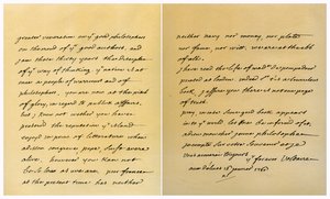 Dopis Francoise Marie Arouet de Voltaire George Keatovi, 16. ledna 1760. od Voltaire