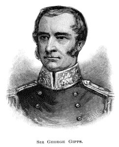 Sir George Gipps, guvernér Nového Jižního Walesu, 1886. od WA Hirschmann