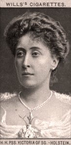 H.H, PSS. Viktorie z SG-Holštýnska, 1908. od WD and HO Wills