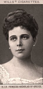 H.I.H princezna Nicholas Řecka, 1908. od WD and HO Wills