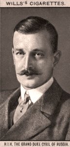 H.I.H Velkovévoda Cyril Ruska, 1908. od WD and HO Wills
