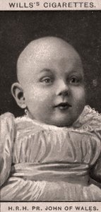 H.R.H, P.R., John of Wales, 1908. od WD and HO Wills