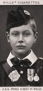 H.R.H princ Albert z Walesu, 1908. od WD and HO Wills
