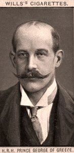 H.R.H princ George Řecký, 1908. od WD and HO Wills