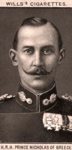 H.R.H princ Nicholas Řecký, 1908.