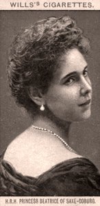 H.R.H princezna Beatrice Saxe-Coburg, 1908. od WD and HO Wills
