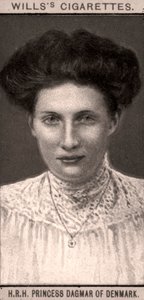 H.R.H princezna Dagmar Dánská, 1908. od WD and HO Wills