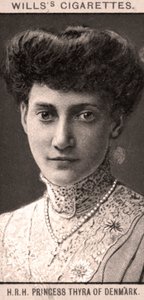 H.R.H princezna Thyra z Dánska, 1908.