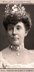 H.R.H princezna Waldemar z Dánska, 1908.
