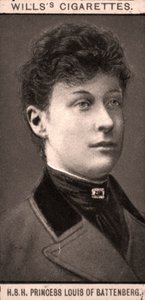 H.S.H princezna Louis z Battenbergu, 1908. od WD and HO Wills