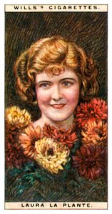 Laura la Plante 1904-1996, americká herečka, 1928.