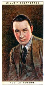 Rod la Rocque 1896-1969, americký herec, 1928. od WD and HO Wills