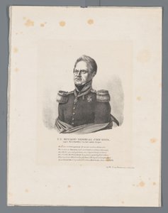ONY. den Luit Generál J. van Geen, vrchní velitel mobilní armády (titul na předmětu) od W.J. van Oosterzee