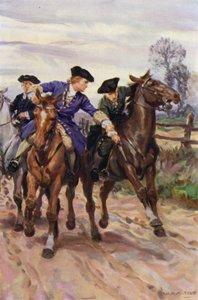 "Jones okamžitě chytil toho druha za ruku" (barva litho) od W.R.S. (after) Stott