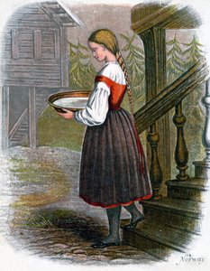 Norská farmářka, 1809.