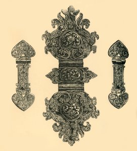 Stříbrné knižní spony, 1881. od W. E. Mackaness