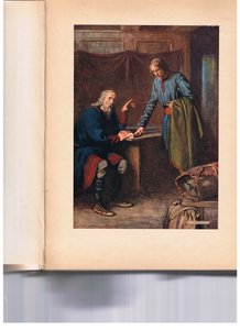 Polonius posílá Reynalda, aby zkontroloval svého syna Laertese, z „Hamleta“ od Williama Shakespeara, vydání vydané nakladatelstvím Hodder und Stoughton v roce 1915