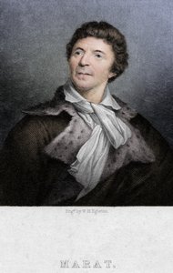 Jean-Paul Marat 1743-1793, lékař, vědec a politický teoretik, c1830