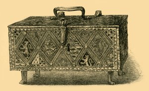 The Valence Casket, c1305-1312, 1881. od W. Harbutt