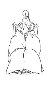 A plakal jako dítě, c1930 od William Heath Robinson