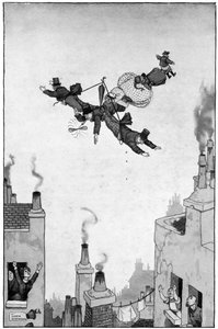 Humours of flying, c1920 od William Heath Robinson