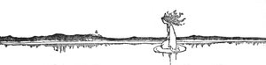 Nebyla vidět loď, c1930 od William Heath Robinson