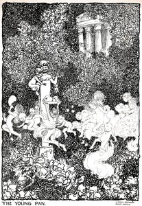 The Young Pan - Stage One, c1920 od William Heath Robinson