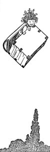 Up Flew The Trunk, c1930 od William Heath Robinson