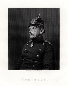 Albrecht Theodor Graf Emil von Roon, pruský voják a politik, 19. století. od W. Holl