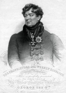 Jiří IV., král Spojeného království a Hannoveru, 19. století. od W. Holl