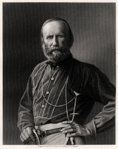 Giuseppe Garibaldi, italský patriot, 19. století