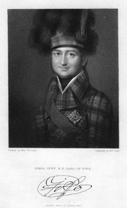 James Duff 1729-1809, 2. hrabě z Fife, 1830. od W. Holl