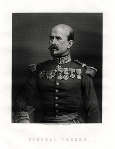 Louis Jules Trochu, francouzský vojevůdce a politik, 19. století od W. Holl
