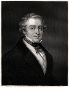 Sir Robert Peel, britský premiér, 19. století od W. Holl