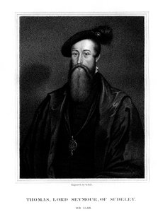 Thomas Seymour, baron Seymour ze Sudeley, mladší bratr Jane Seymour, 1825.