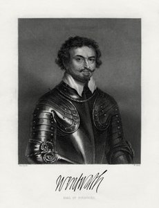 Thomas Wentworth, 1. hrabě ze Straffordu 1593-1641, 19. stol. od W. Holl