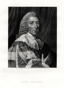 William Pitt, 1. hrabě z Chathamu, britský whigský státník, 19. století. od W. Holl