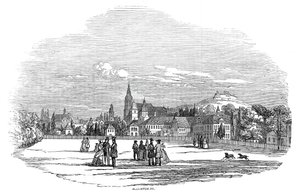 Coburg - z kresby Jeho královské Výsosti prince Alberta, 1845. od W. J. Linton