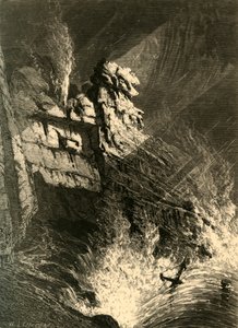 „Suting Horn in a Storm“, 1872. od W. J. Linton