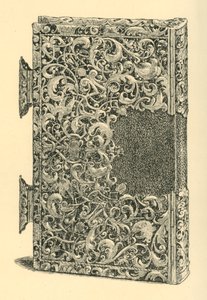 Stříbrná zlacená obálka knihy, 1881. od W Jones