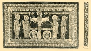 Hildesheimský přenosný oltář, c1160-1170, 1881. od W Jones
