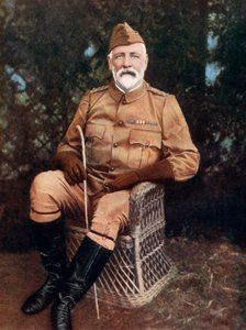 Brigádní generál JG Dartnell, velící dobrovolnické brigádě, Natal Field Force, 1902. od W Laws Cancy