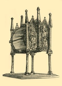 Relikviář, 14. století, 1881.