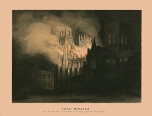 "York Minster", 1840. od W Monkhouse