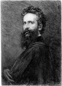 Hans Makart , rakouský umělec, c1880-1882. od W. Unger