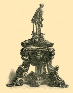 Bronzový kalamář, polovina konce 16. století, 1881. od W. W. McCarty